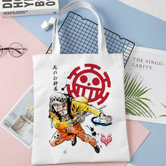 Luffy Zoro Printed Canvas Shoulder Bag