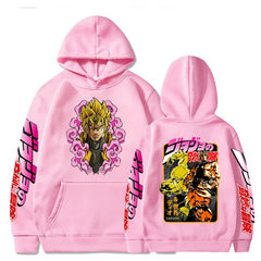 Men's Jojo Anime Print Casual Hoodie