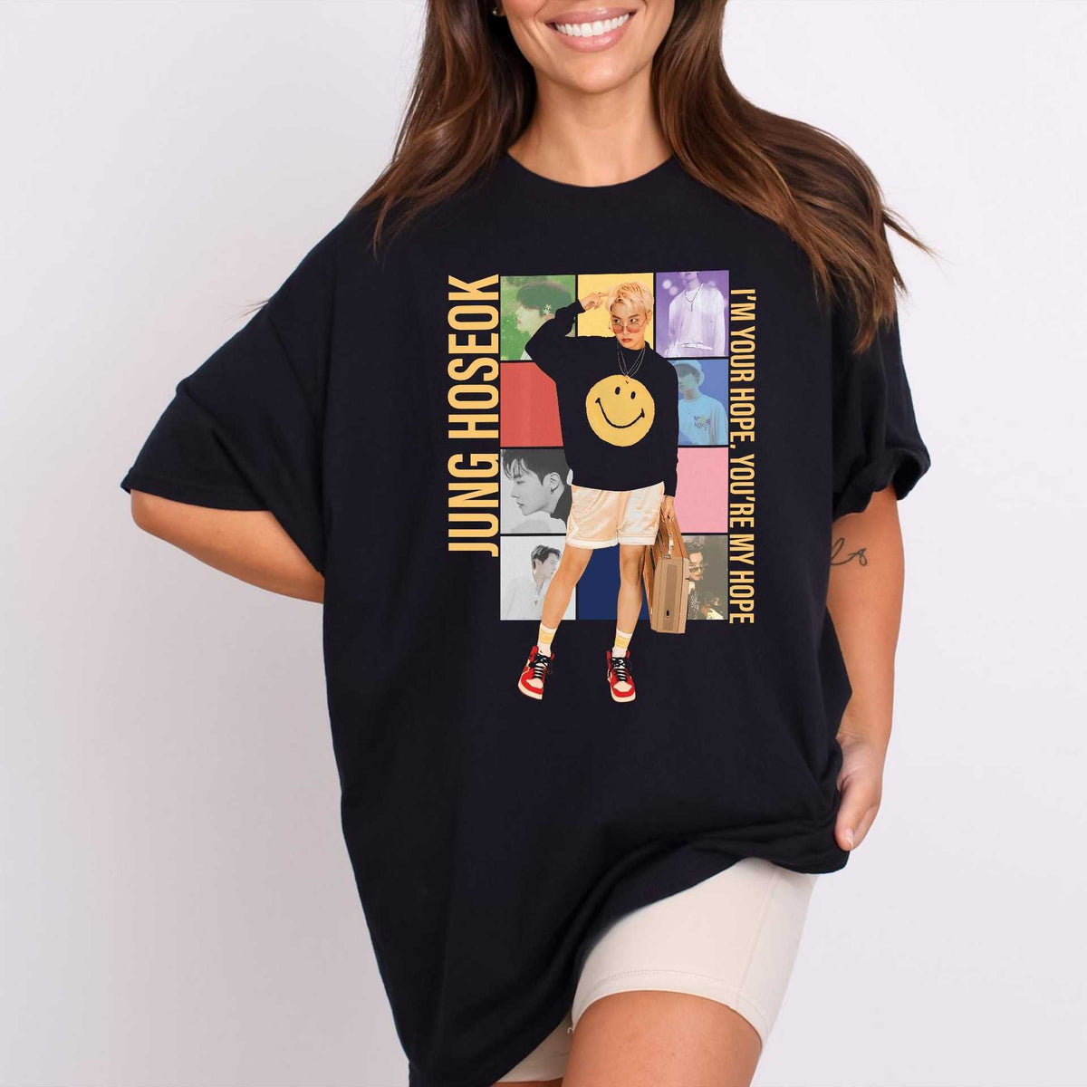 Unisex Kpop JHope Printed T-shirt