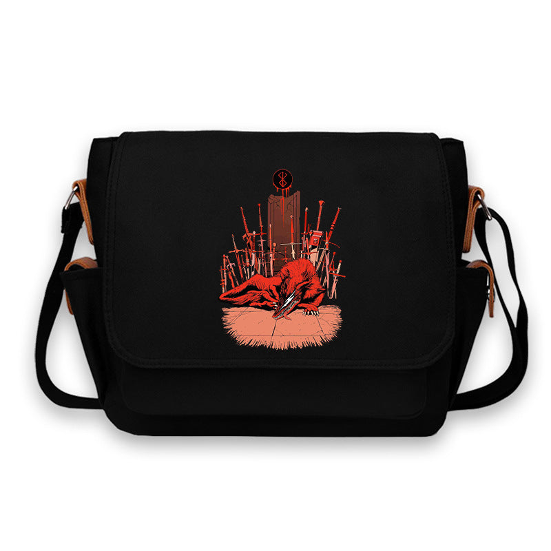 Anime Large Capacity Crossbody Bag