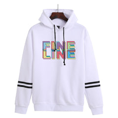 Unisex Casual Harry FINE LINE Loose Hoodie