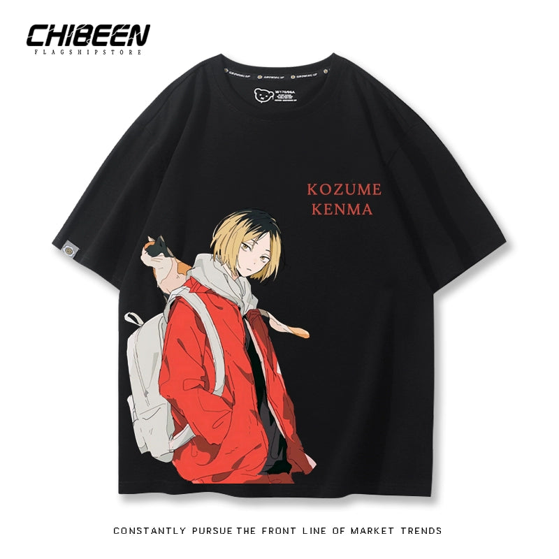 Kenma Graphic Print Short Sleeve T-Shirt
