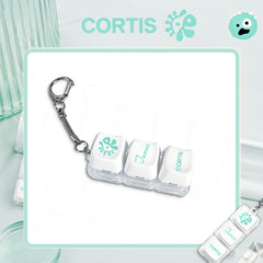 CORTIS Logo Keycap Keychain