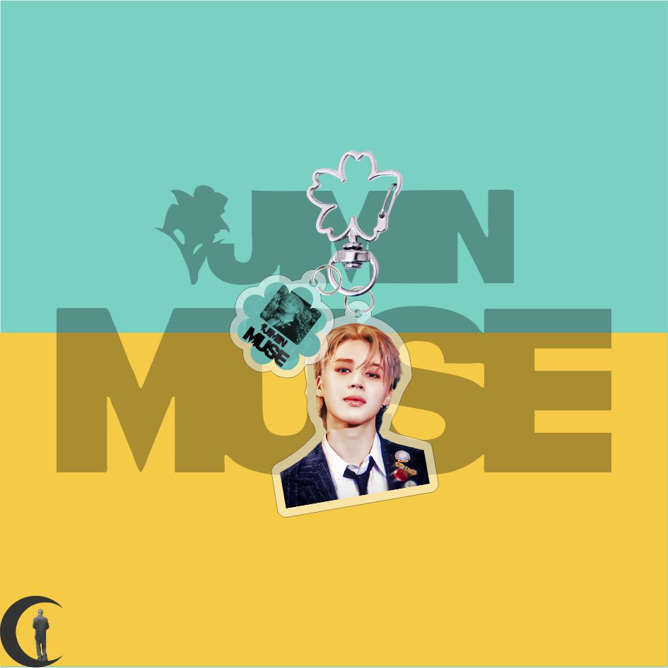 JIMIN Album Acrylic Keychain Pendant