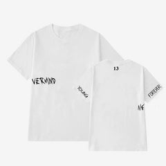 Jimin NeverMind Tattoo Printed Cotton T-Shirt