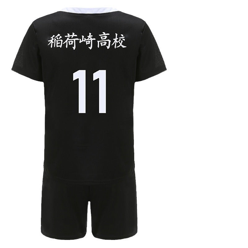 Unisex Anime Volleyball Short Sleeve Cosplay Uniform