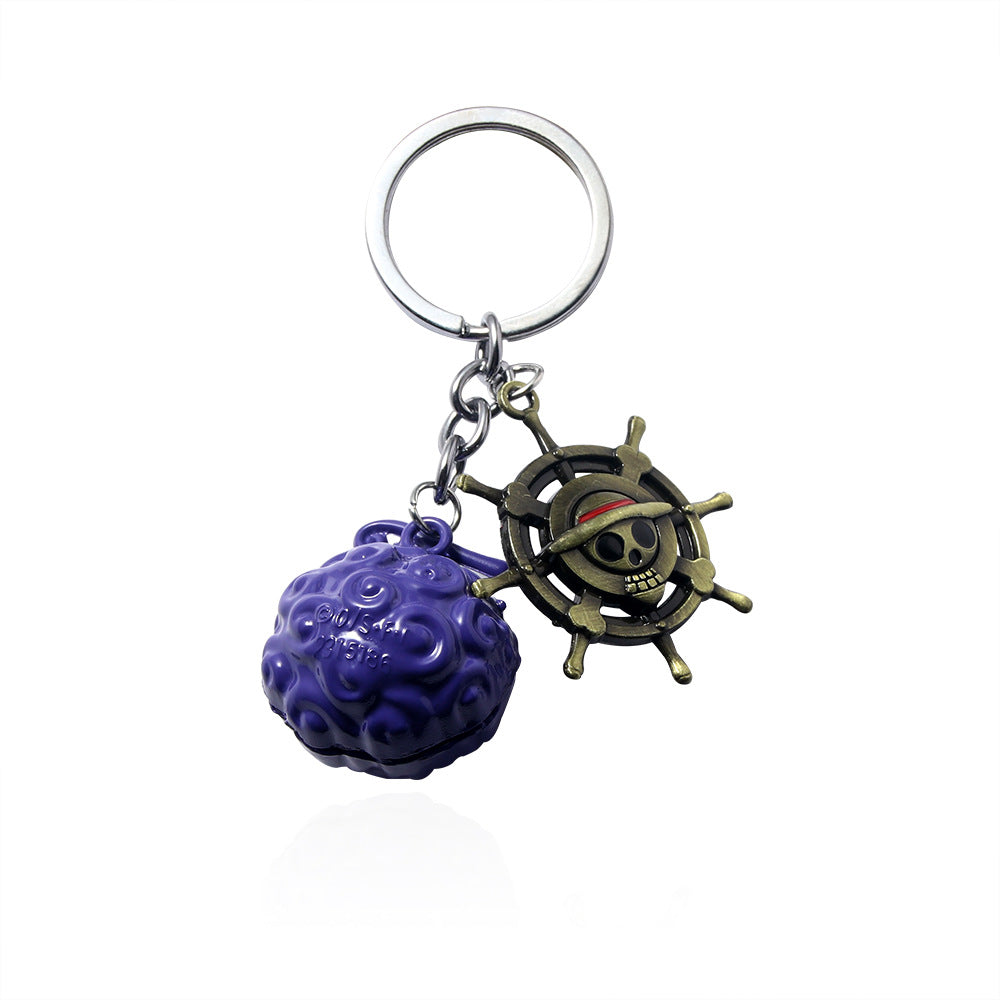 Cute Devil Fruit Keychain Pendant