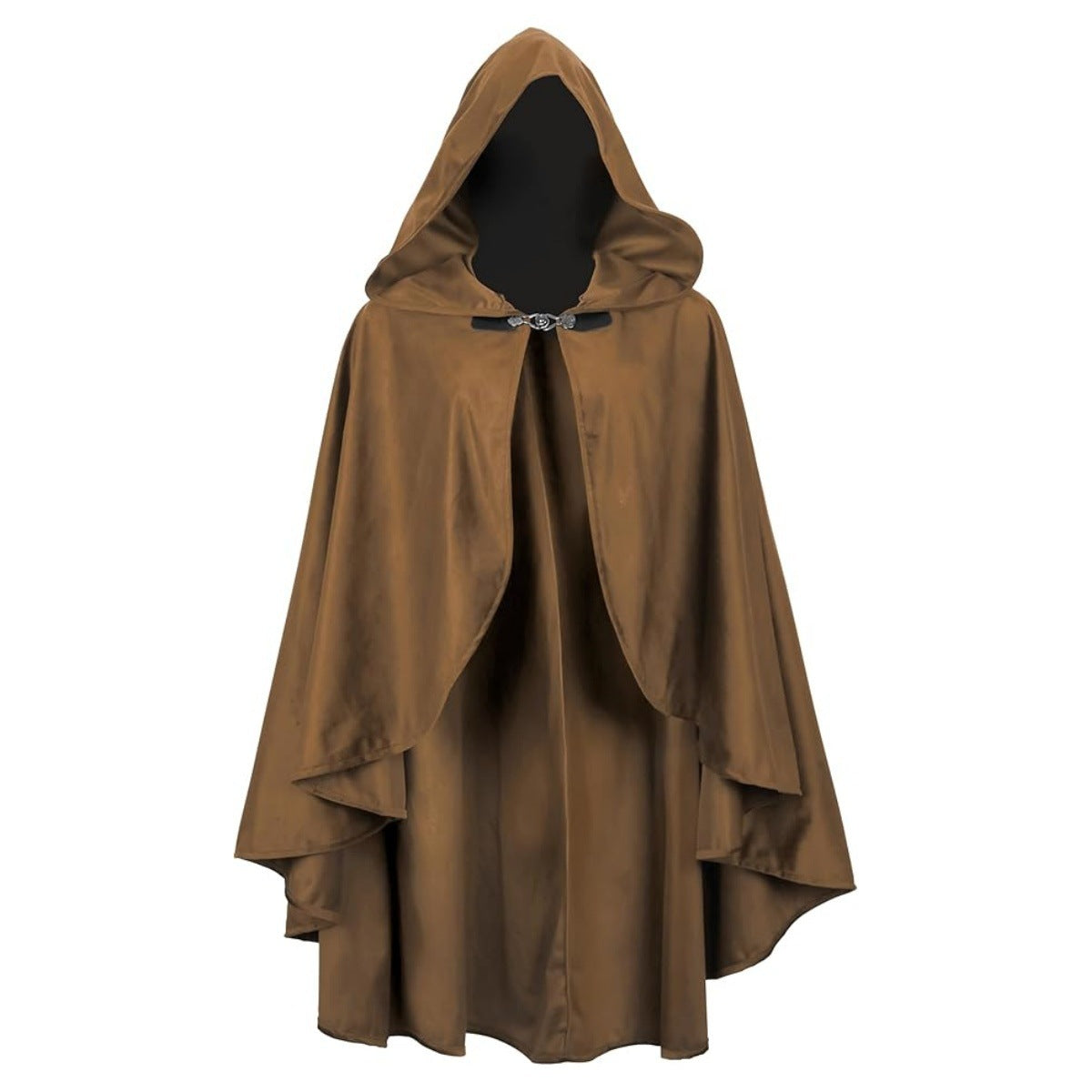 Retro Medieval Hooded Cape Costume