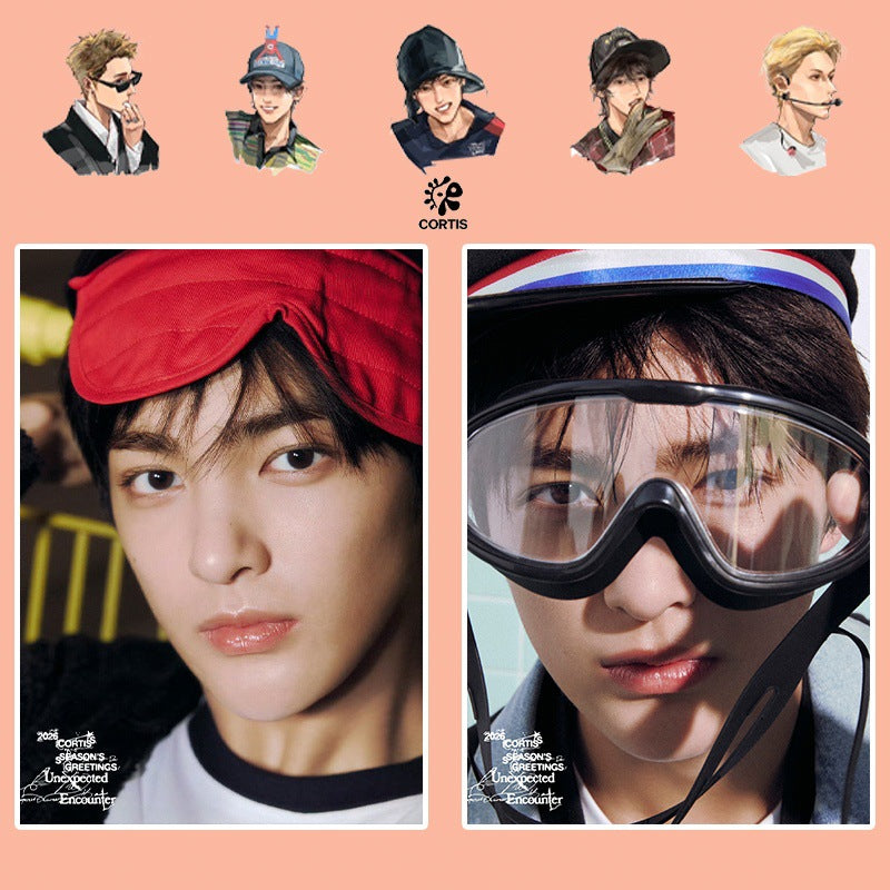 KPOP Calendar Self-adhesive Poster Wall Stickers