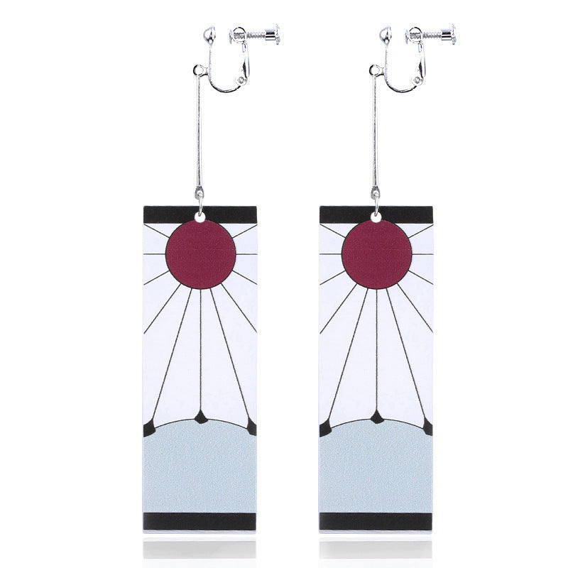 Chic Anime Cosplay Acrylic Earrings