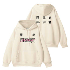 IVE Secret Printed Pullover Hoodie