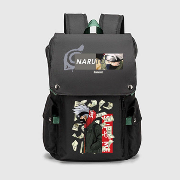 Trendy Anime Printed Large Capacity Backpack