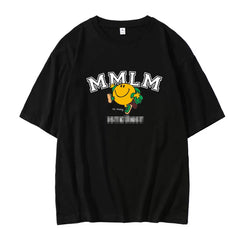 Hyunjin Cotton Printed Short-sleeved T-shirt