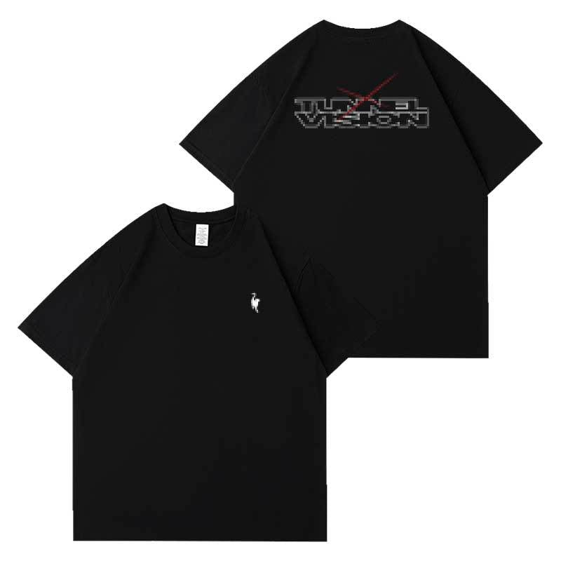 TUNNEL VISION Print Short-sleeved T-shirt