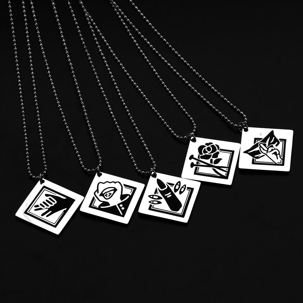 Chic Anime Stainless Steel Pendant Necklace