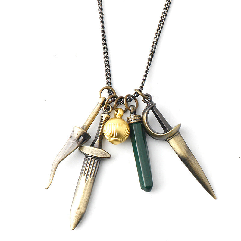 Game Cosplay Necklace Keychain