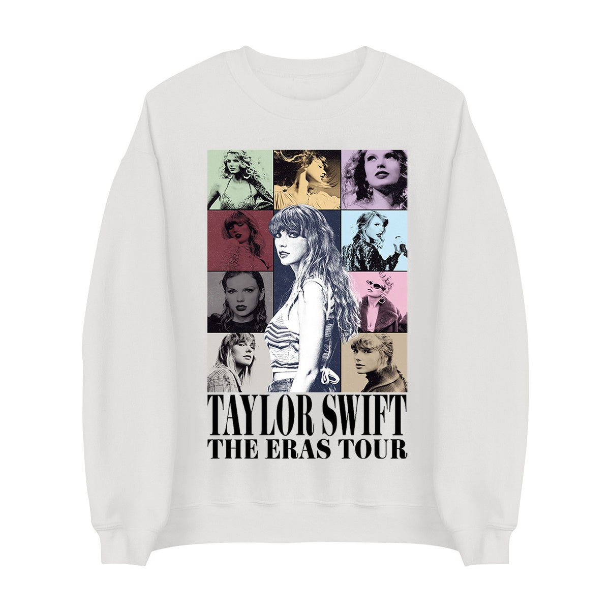 Casual Women's Taylor Print Crew Neck Sweatshirt