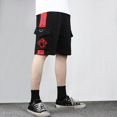 Casual Men's Anime Loose Sports Shorts