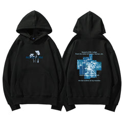 Unisex Kpop Graphic Printed Pullover Hoodie