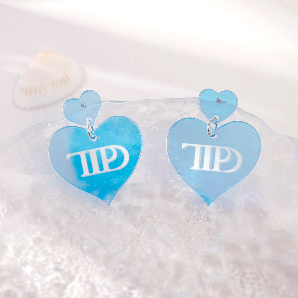 Taylor TTPD Necklace Earrings