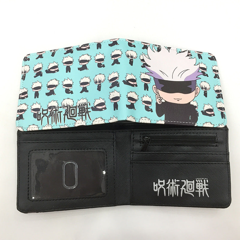 Trendy Anime Printed PU Leather Wallet