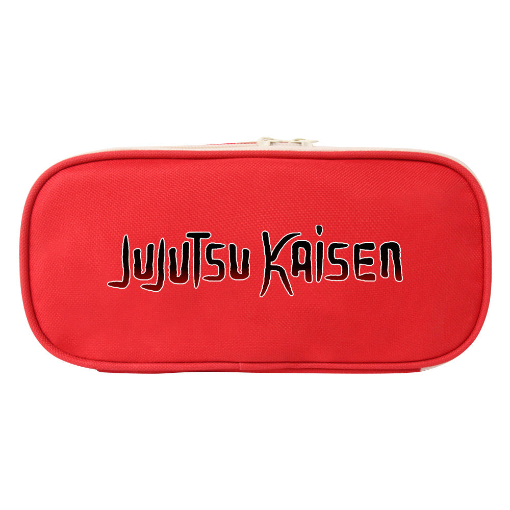 Trendy Anime Stationery Zipper Pencil Case