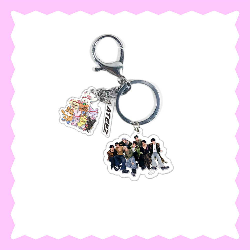 ATE GOLDEN HOUR: Part.5 Acrylic Keychain