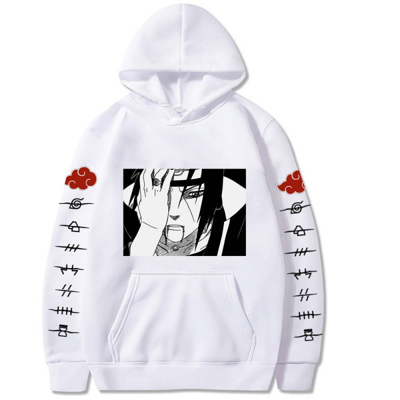 Casual Trendy Anime Print Men's Hoodie