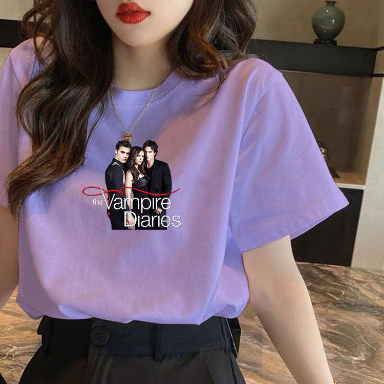 Women's TVD Graphic Cotton T-Shirt
