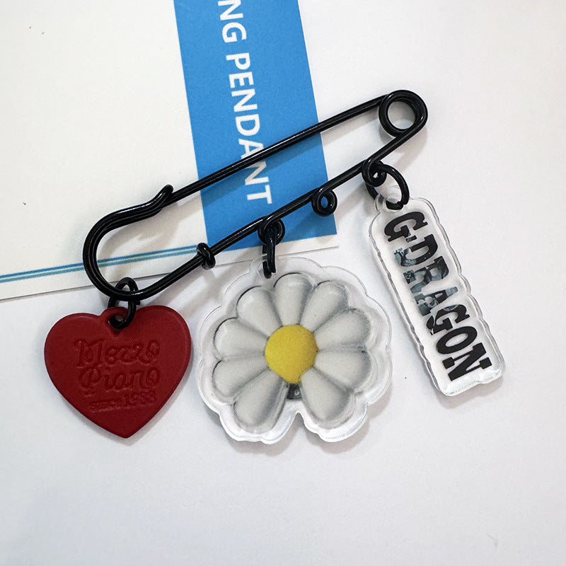 GD [Übermensch] Acrylic Brooch Pin