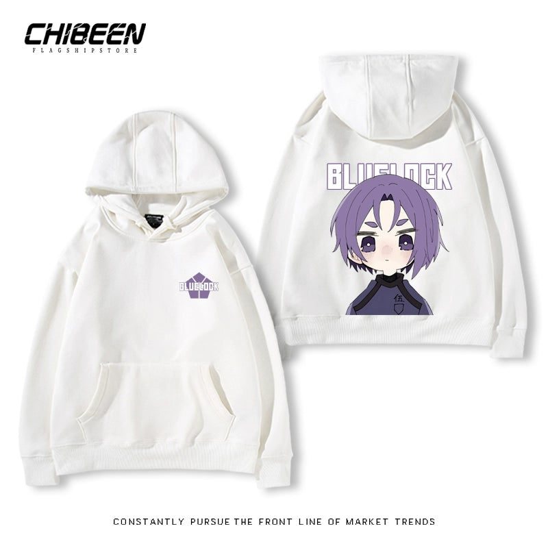 Men's and Women's Anime Printed Loose Hoodie