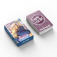 ROSE "new trick" Photocards + Stickers (92pcs)