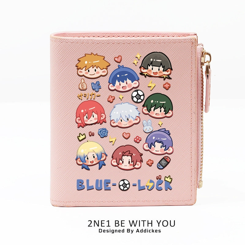 Manga Anime PU Zipper Wallet