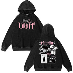 Vintage SKZ DO IT Washed Hoodie Top