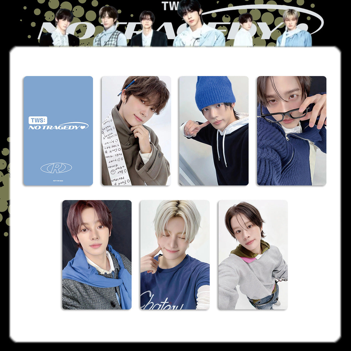 TWS Album NO TRAGEDY Photocard Draw Collection