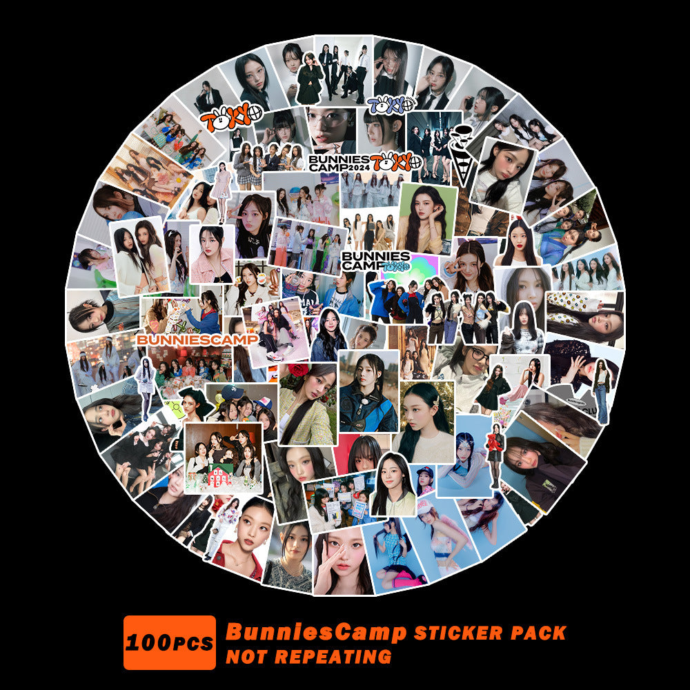 100PCS NJ Decorative Stickers