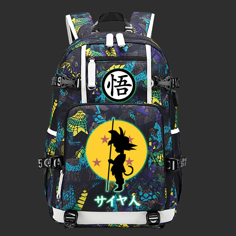 Trendy Anime Luminous Backpack