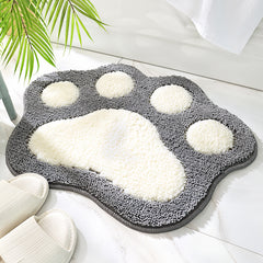 Cartoon Cat Feet Quick-drying Foot Mat