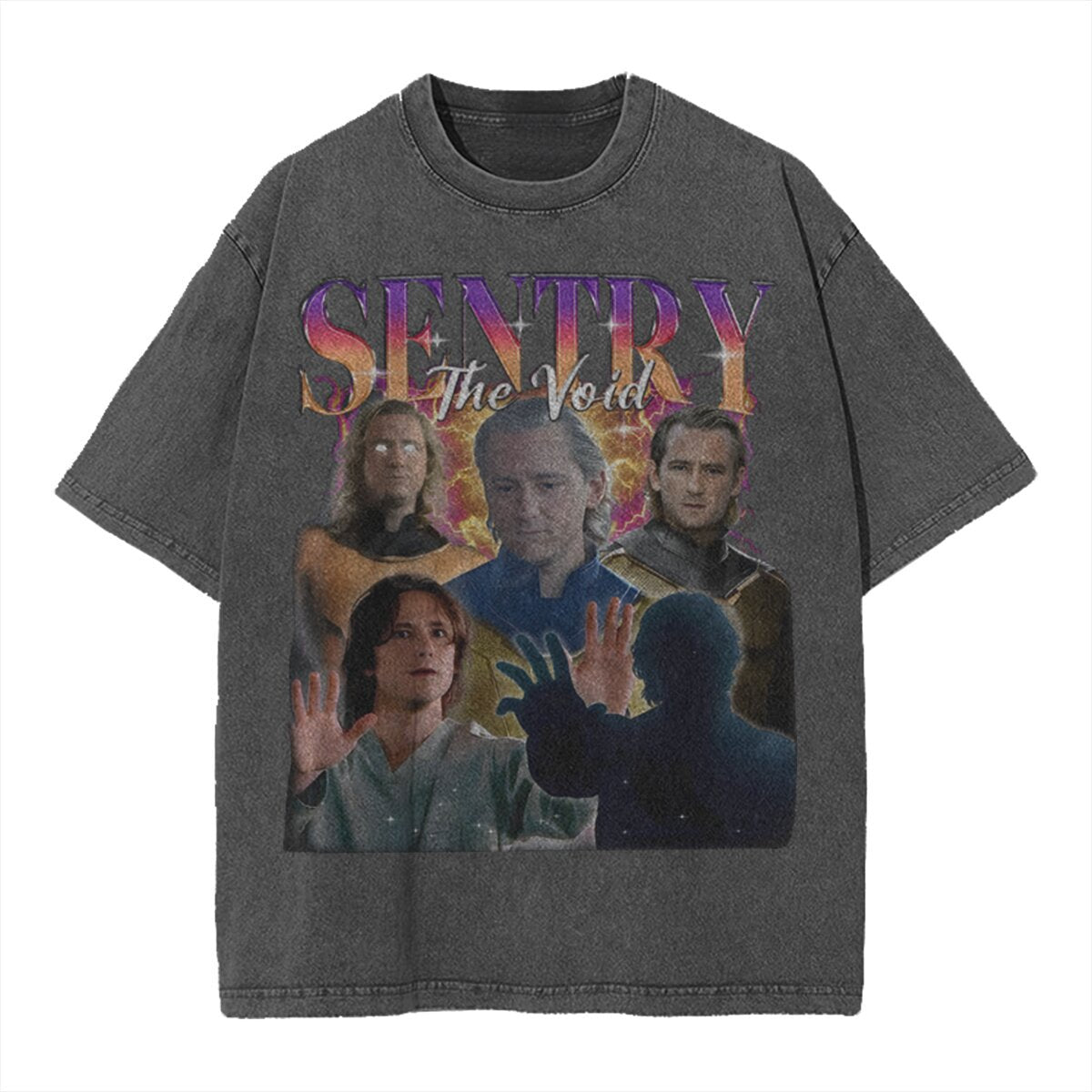 Unisex Retro Bucky Yelena Washed Loose Top