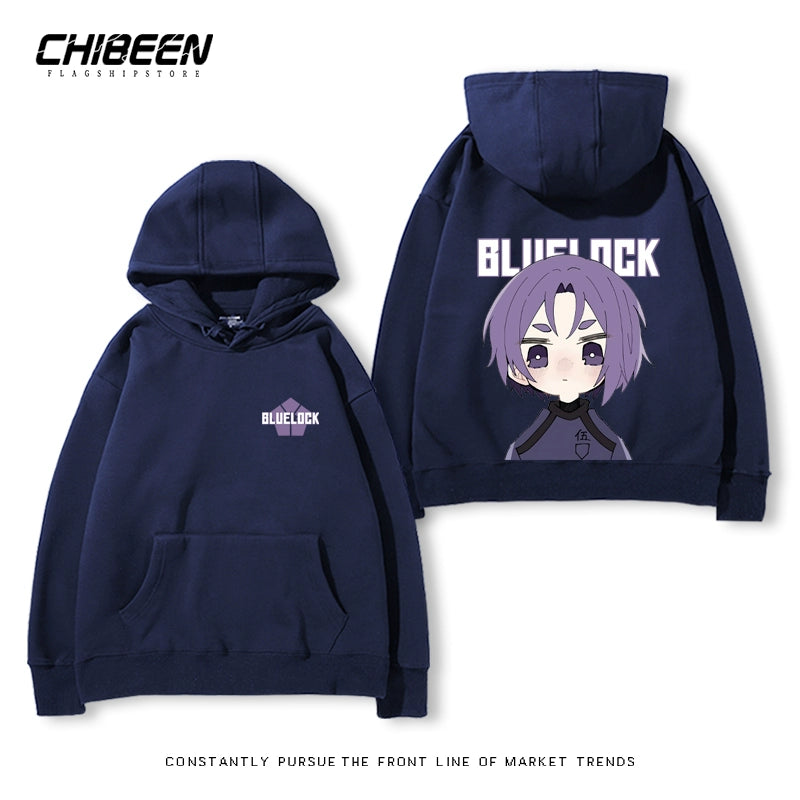 Men's and Women's Anime Printed Loose Hoodie
