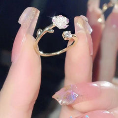 White Rose Ring