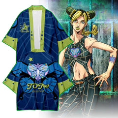 Unisex JOJO Cosplay 3d Relaxed Kimono Cape