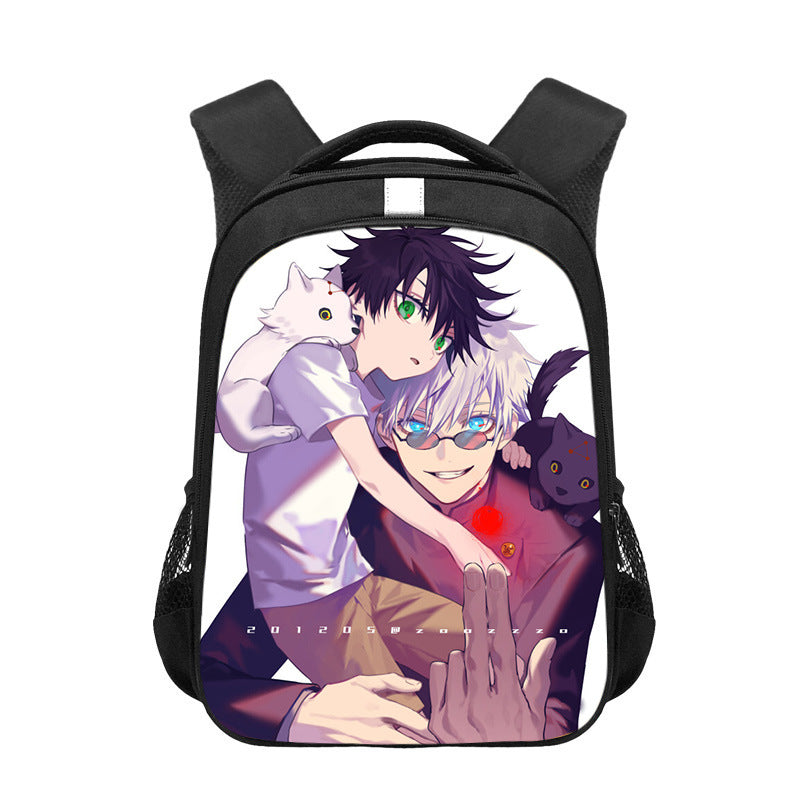 Cute Children's Anime Printed School Backpack