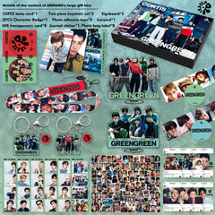 CORTIS GREENGREEN PC Sticker Keyring Gift Box
