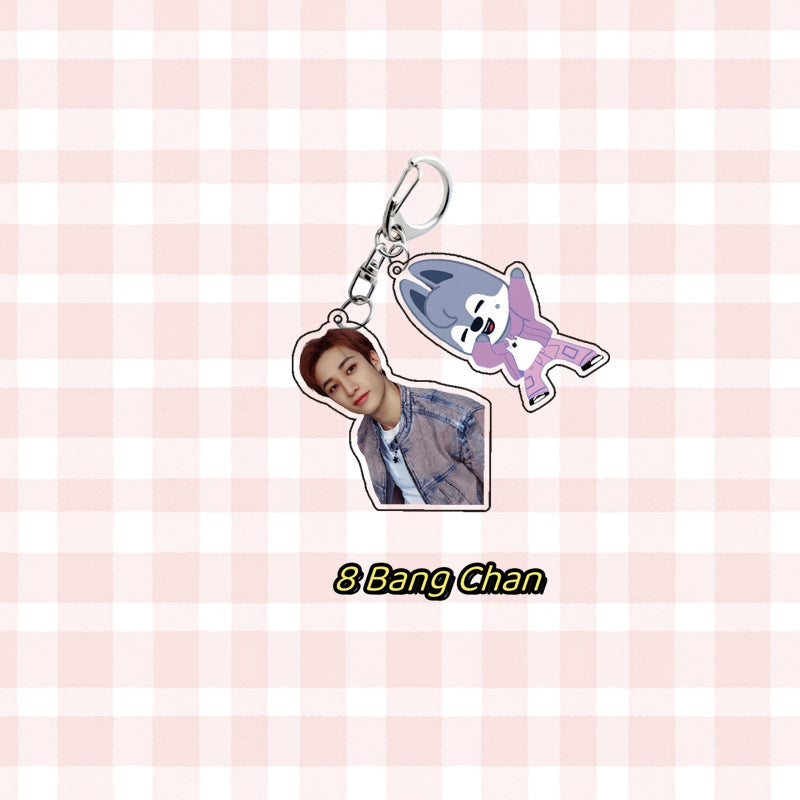 Cute Kpop Pendant Keychain