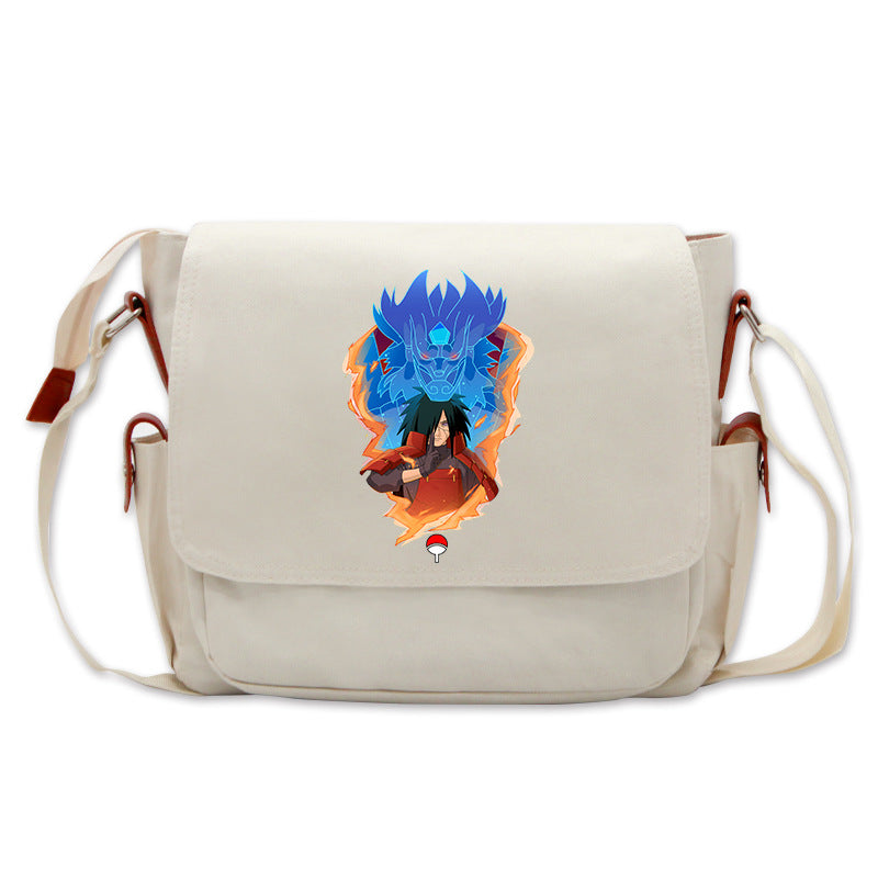 Trendy Sasuke Kakashi Anime Mailman Bag