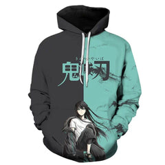 Unisex Trendy Anime Cosplay 3D Printed Pullover Hoodie