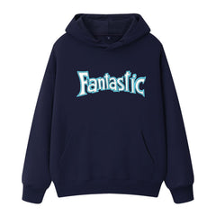 LISA Casual Letter Pullover Hoodie