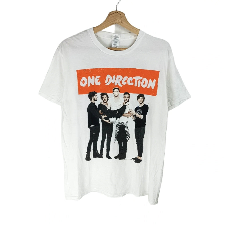 Vintage Graphic Cotton Short Sleeve T-Shirt