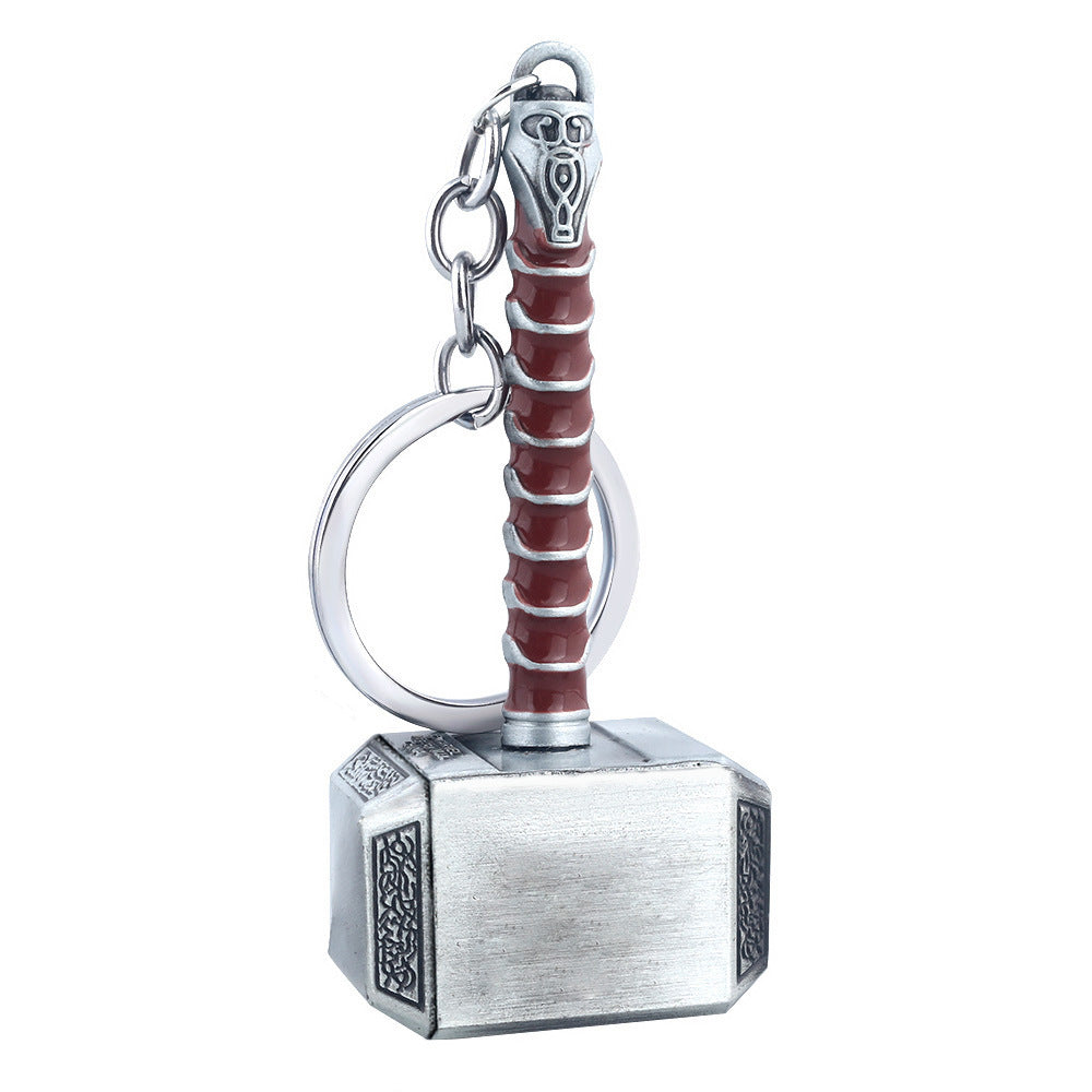 Thor Hammer Keychain Pendant